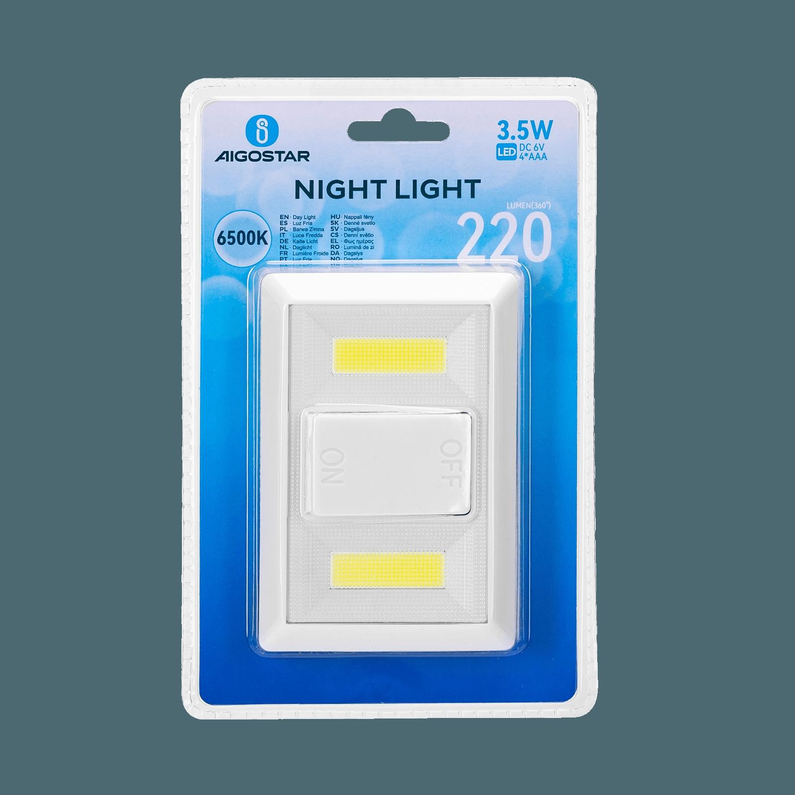 Night light 6500K AAA*4 220lm