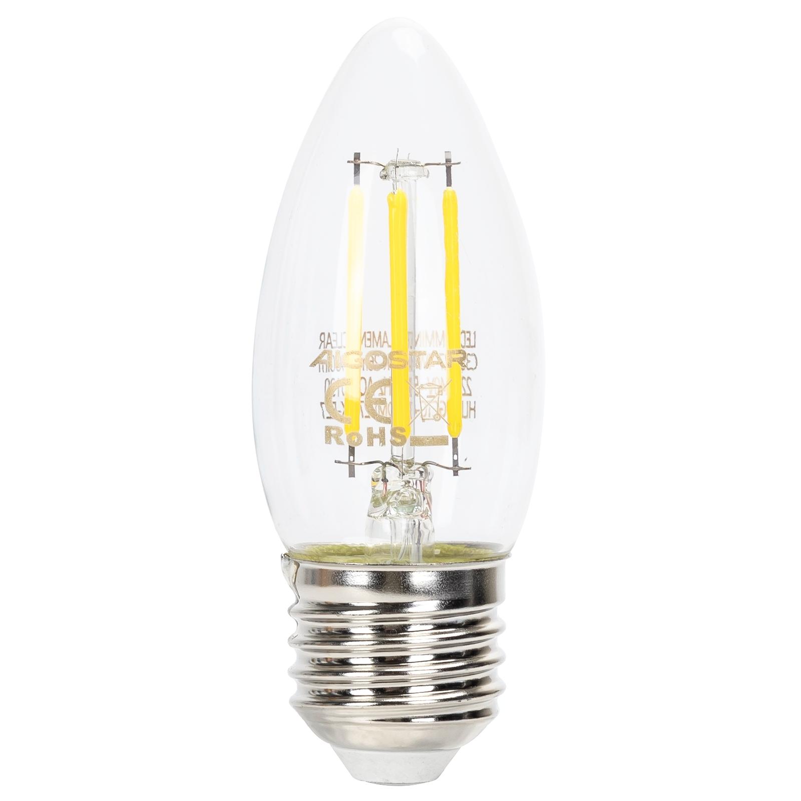 LED E27 C35 4W Day light