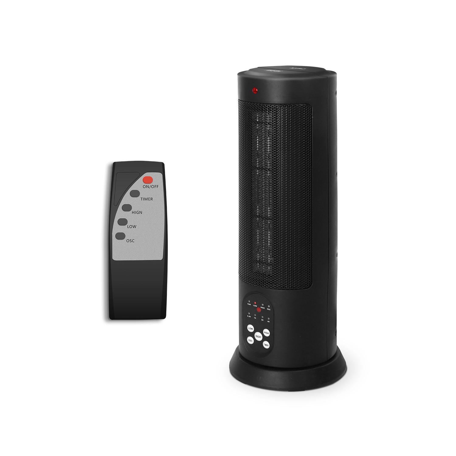 1500W PTC Electric Heater with Remote Control and OSC Function