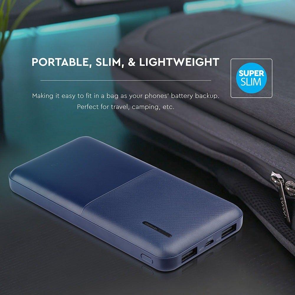 VT-3518 10000mah POWER BANK-BLUE