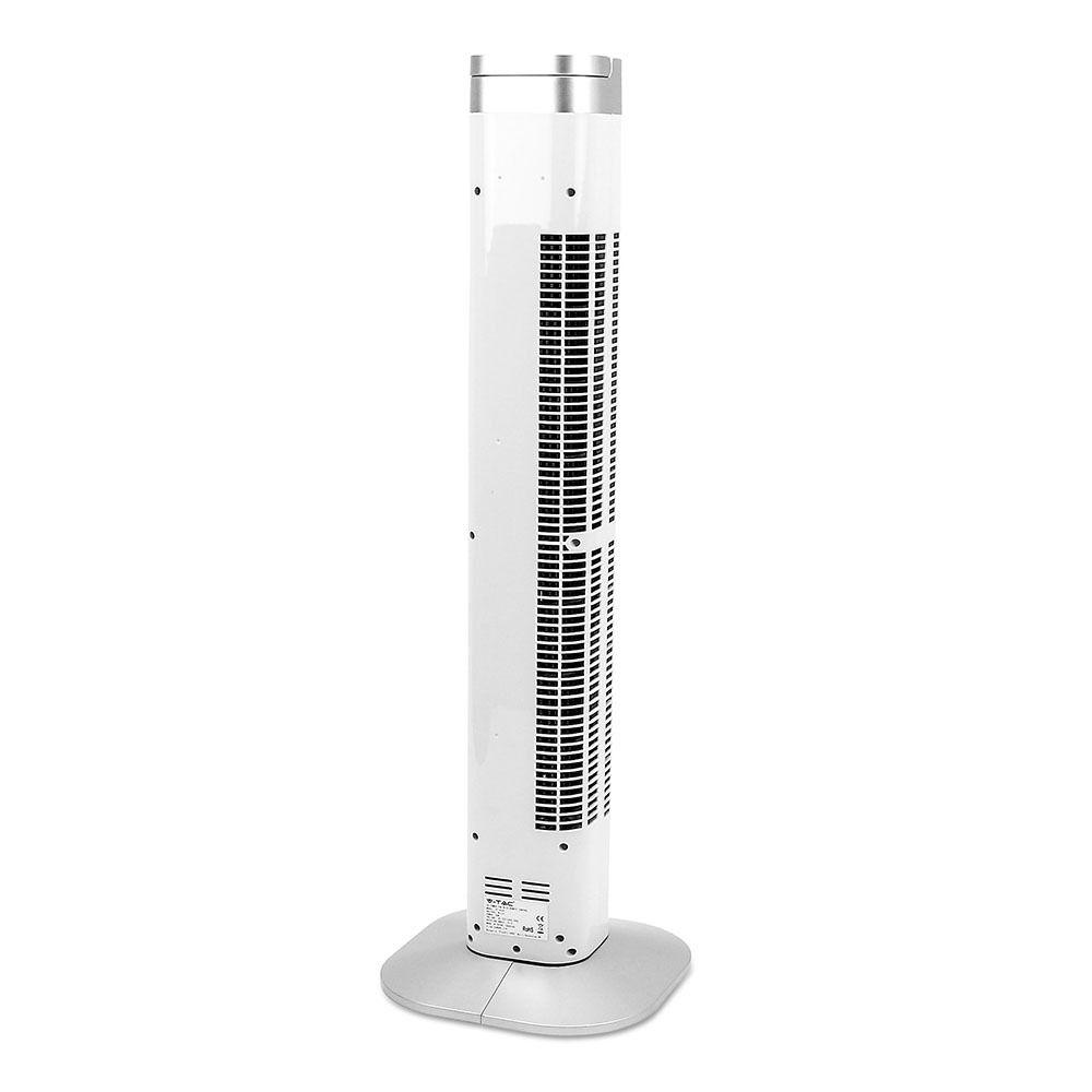 VT-5536 55W LED TOWER FAN WITH TEMPERATURE DISPLAY AND REMOTE CONTROL(36INCH)