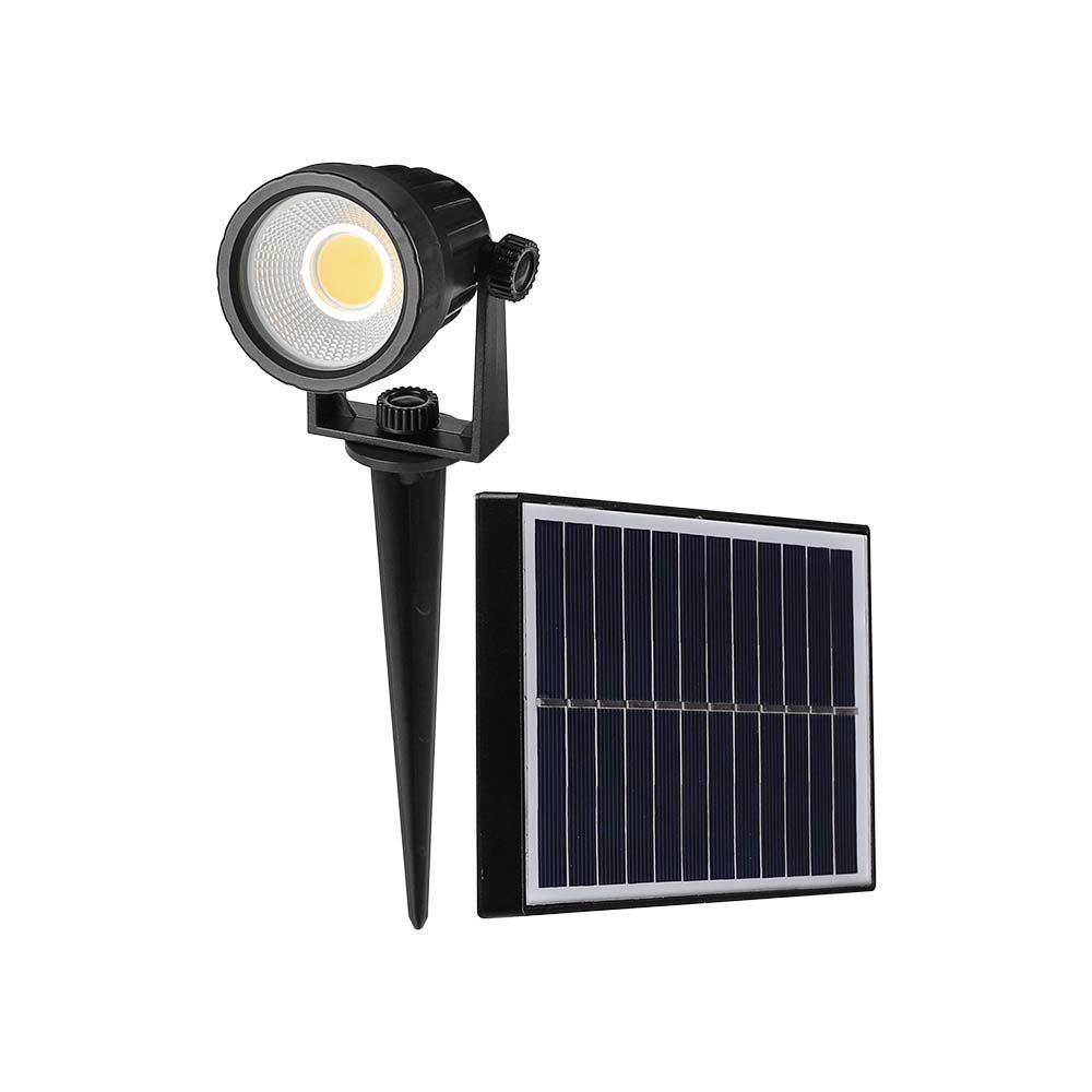 VT-952 2W LED SOLAR SPIKE LIGHT 6400K IP65