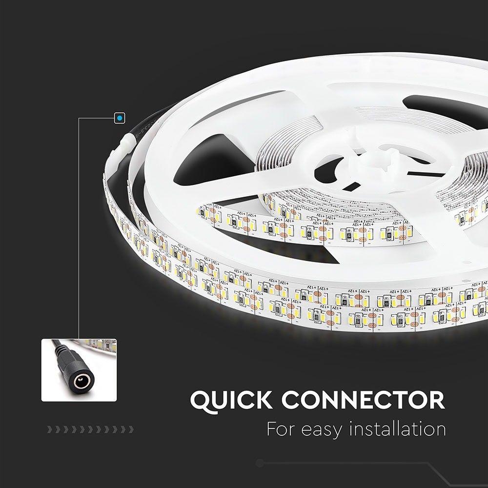 Taśma LED, Barwa:4500K, IP20, Rolka:5m, VTAC, SKU 2405