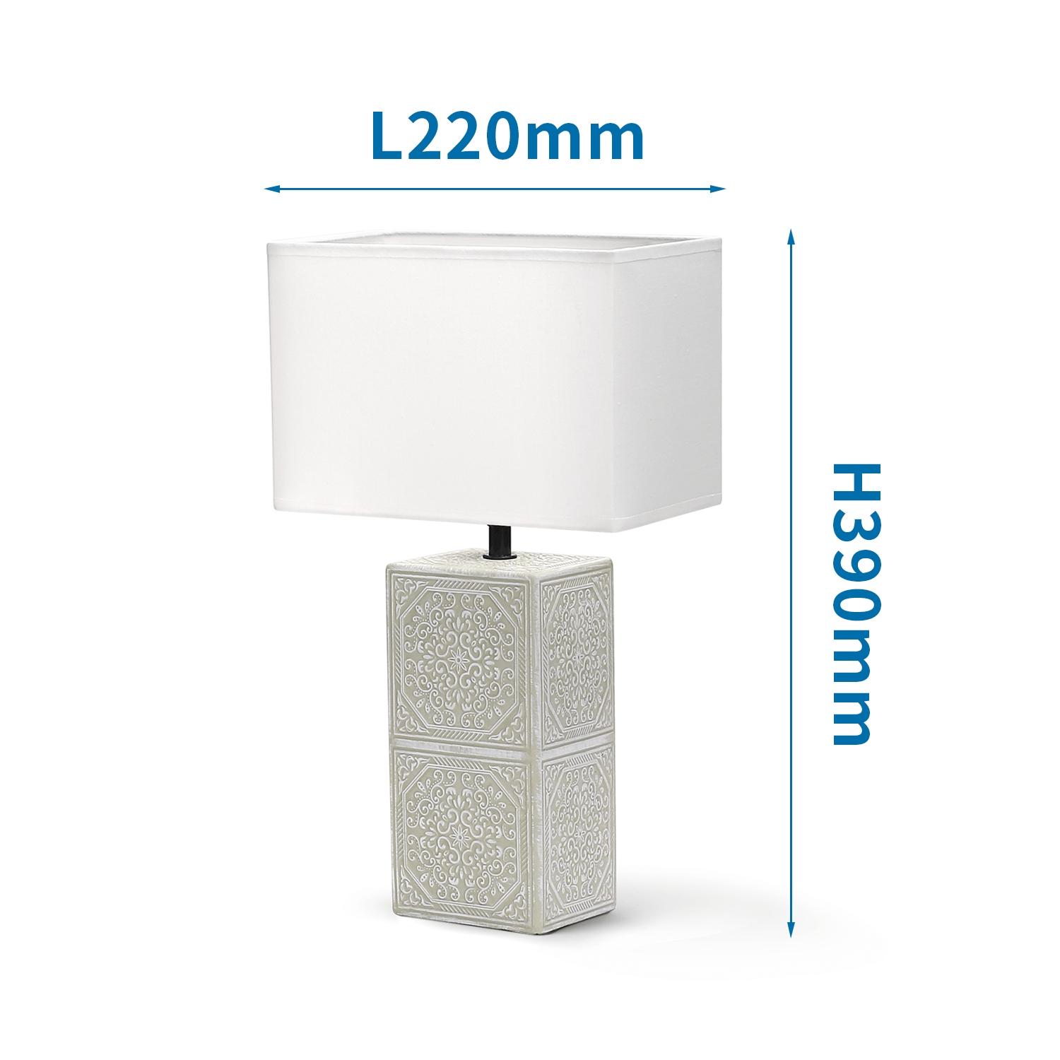 Ceramic Table Lamp (Without Light Source) E14