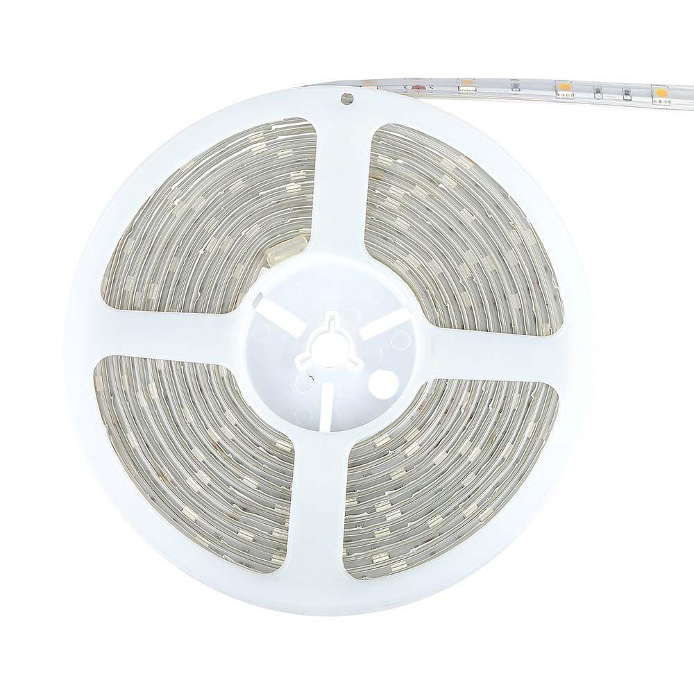 4.8W Taśma LED, Barwa:4000K, IP65, Rolka:5m, VTAC, SKU 212460