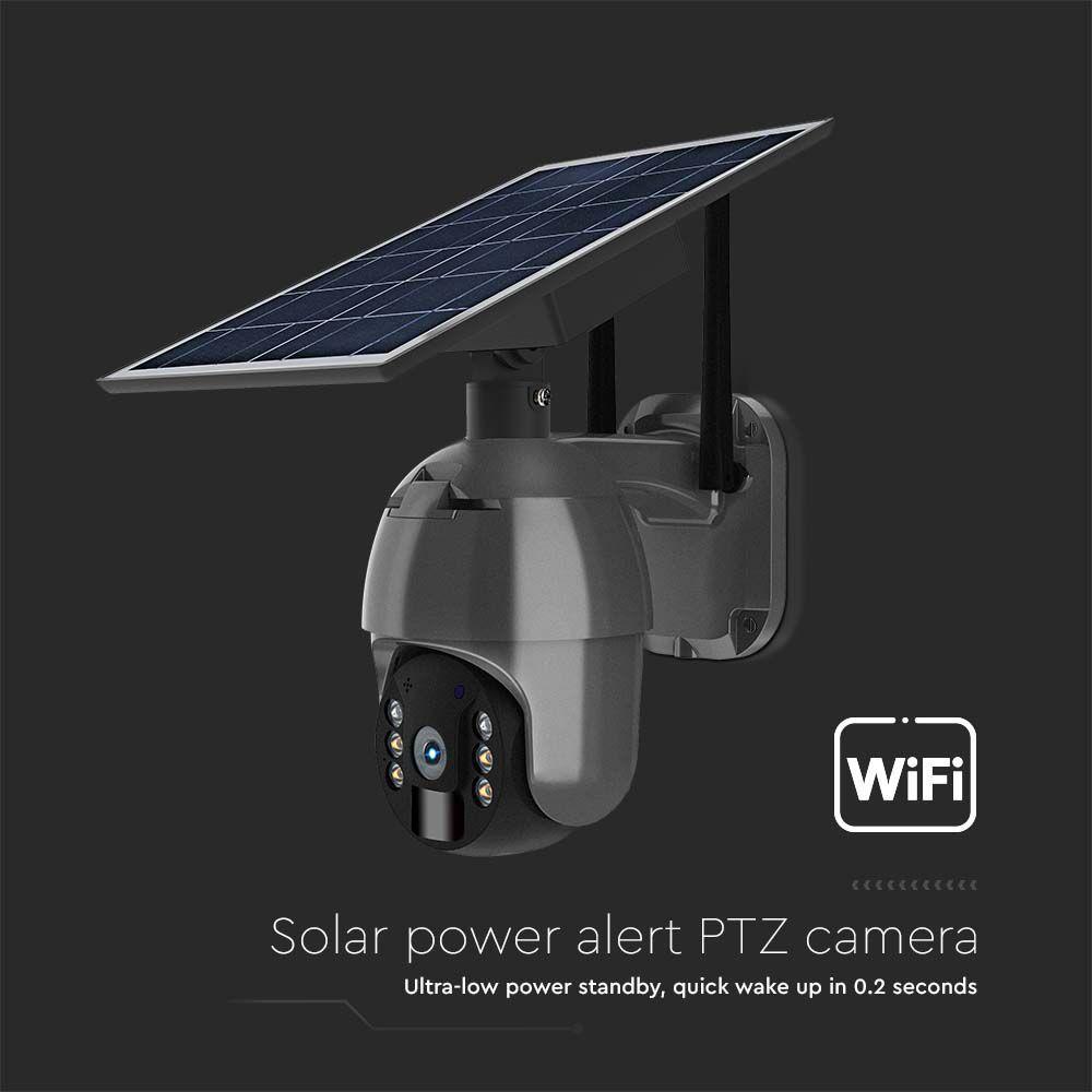 VT-11024 WiFi HD SMART SOLAR ENERGY PTZ CAMERA SENSOR BLACK BODY