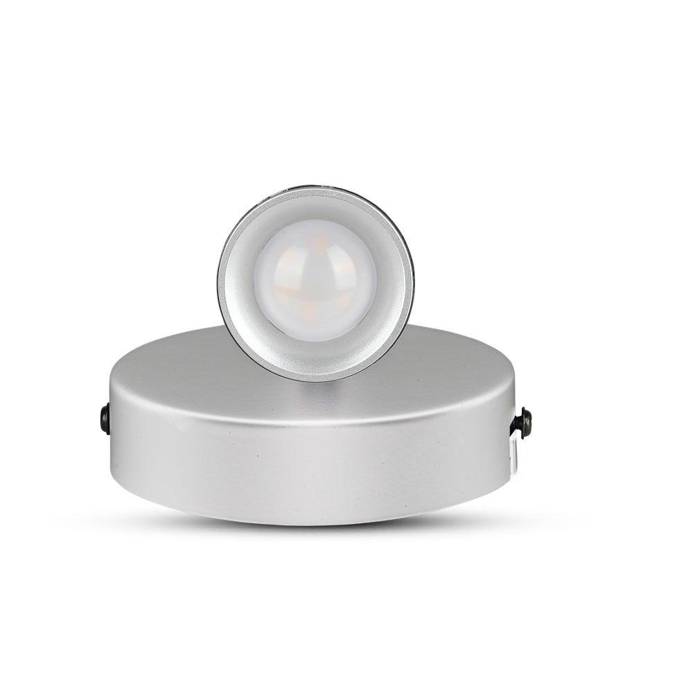 4.5W Kinkiet LED, Barwa:3000K, Biały, VTAC, SKU 8262