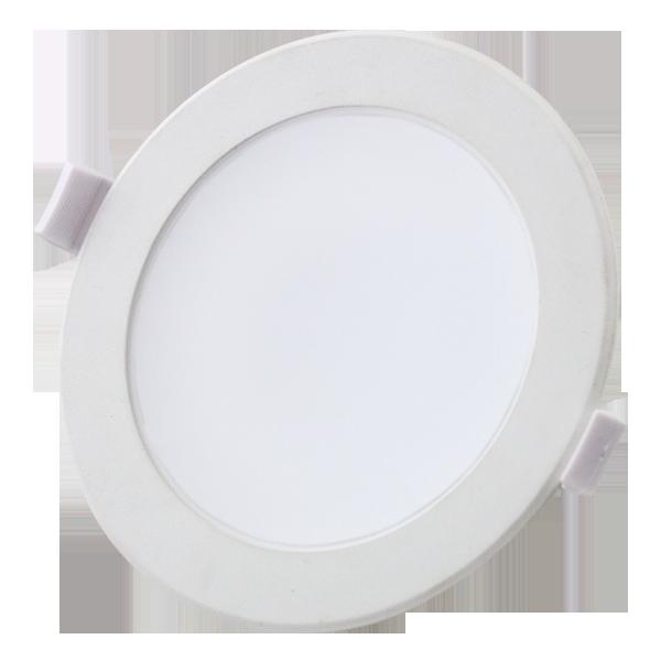 Podtynkowy okrągły downlight LED 7W Światło naturalne