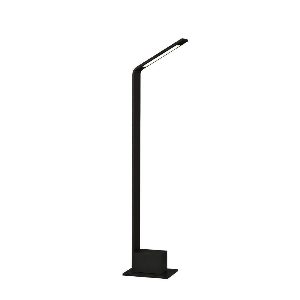 VT-896 7W LED OUTDOOR BOLLARD LAMP 4000K IP65 BLACK BODY