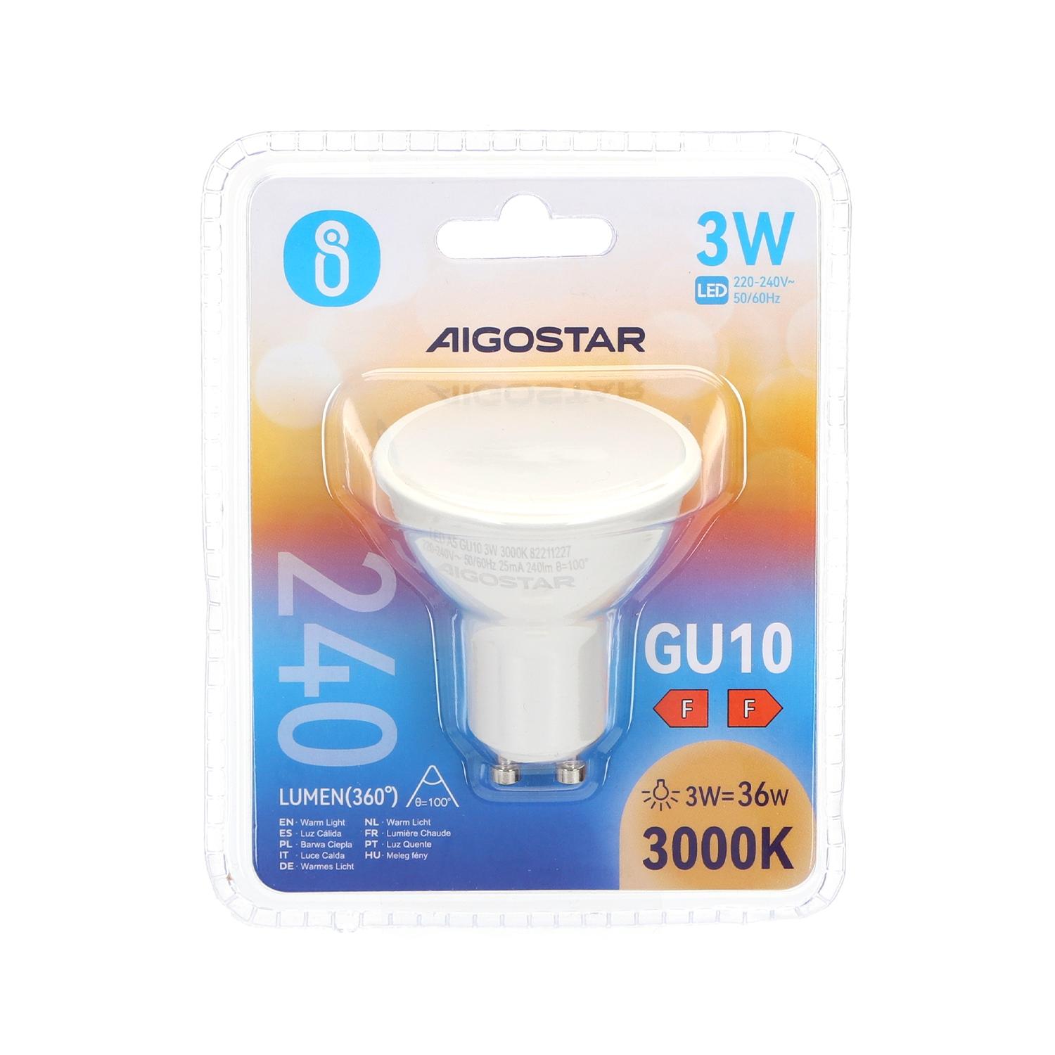 LED GU10 3W