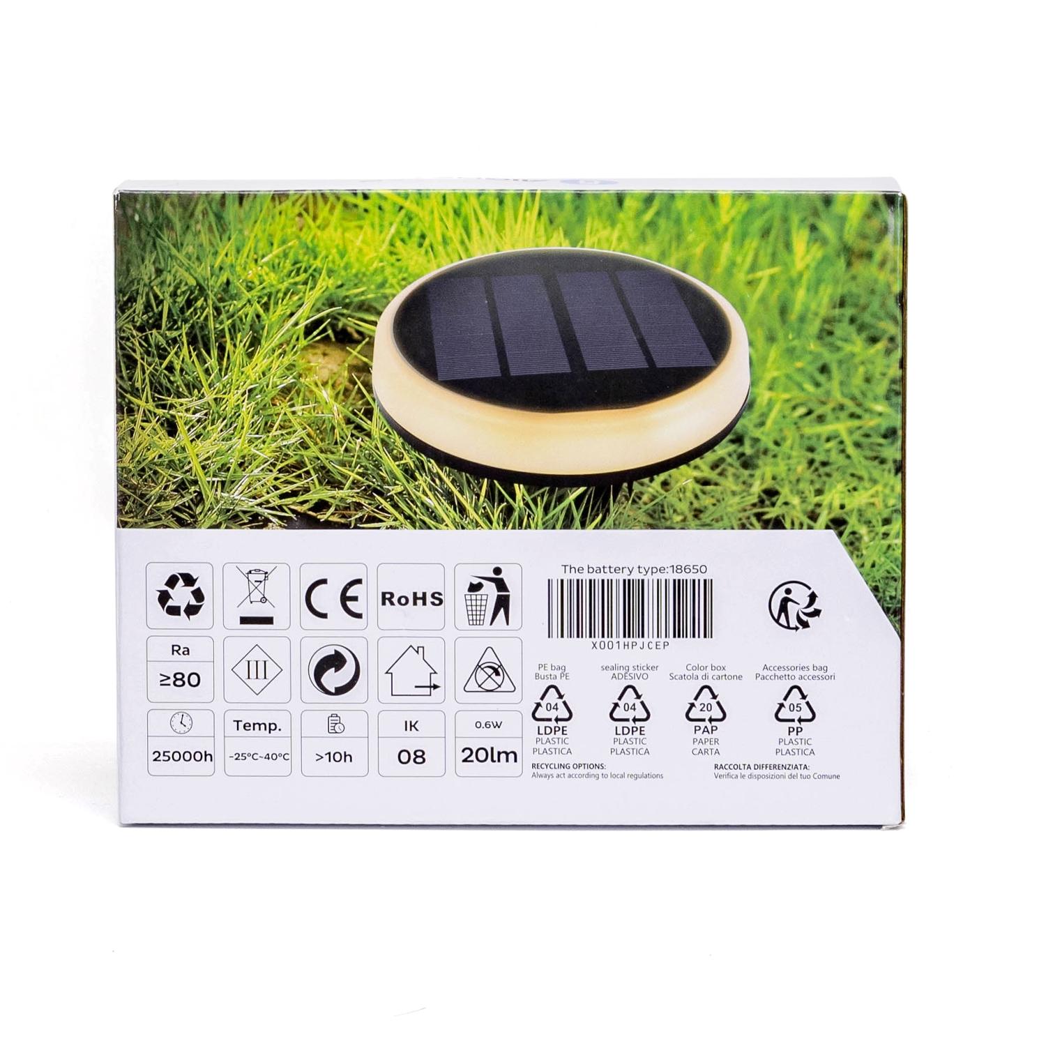 Solar Lawn Lights 0.6W IP65