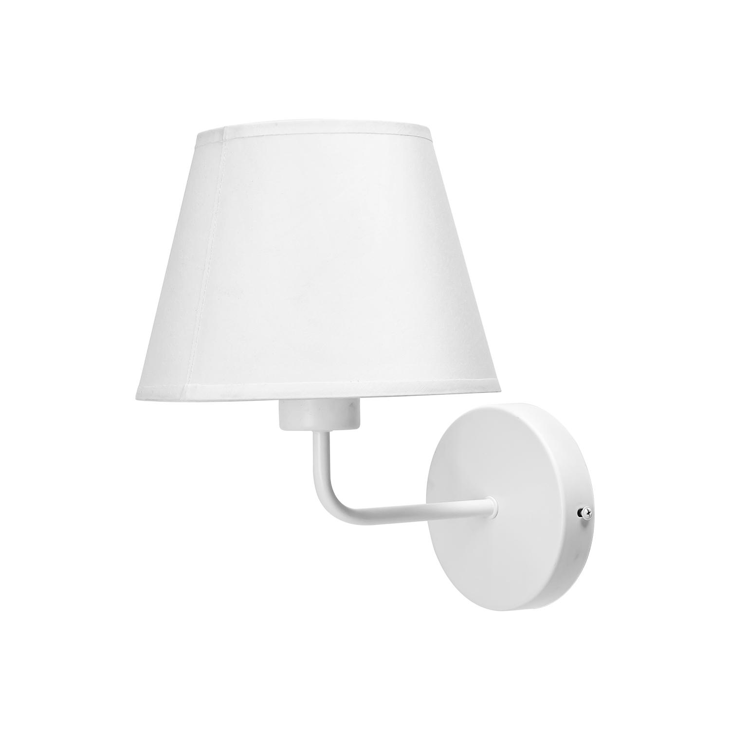 Dual-way wall light white (without light source) GU10+E27