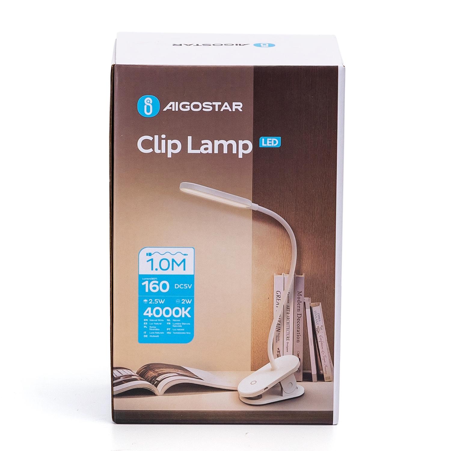 LED clip lamp(rechargeable)