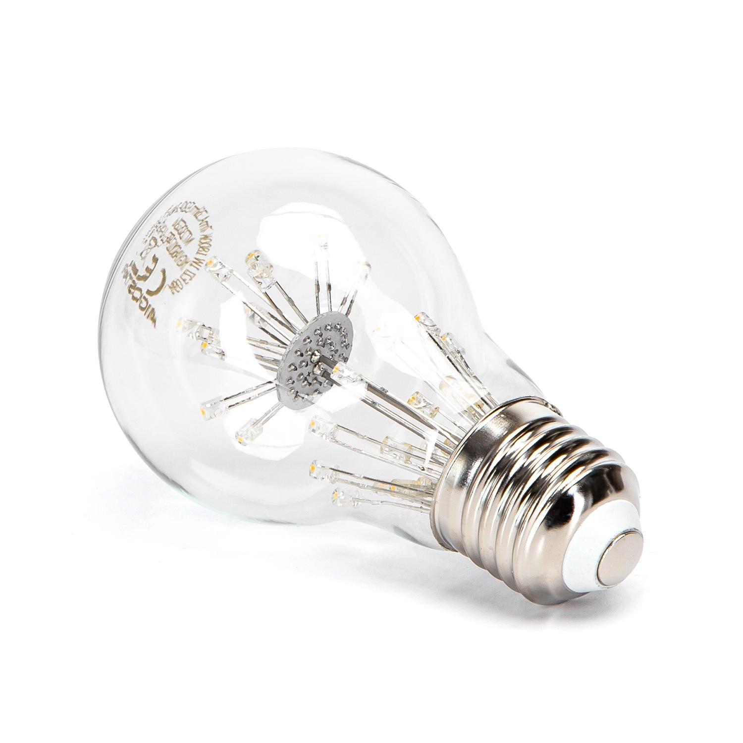 LED starry sky filament bulb A60 E27 1W