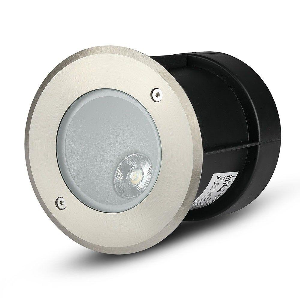 VT-7679 8W LED COB UNDERGROUND LIGHT (OBLIQUE ANGLE 20'D) 4000K, IP67