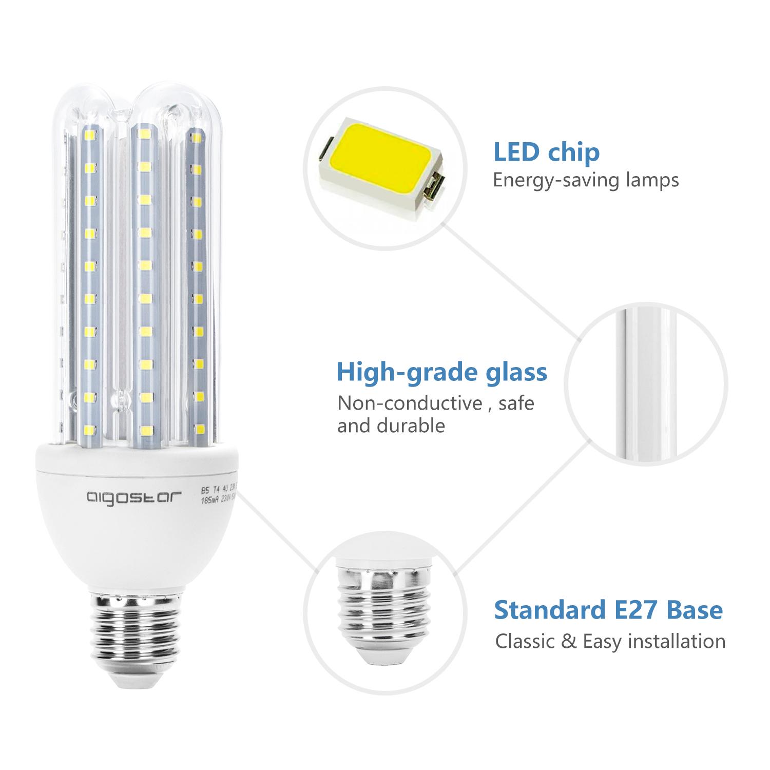 LED E27 23W U-tube