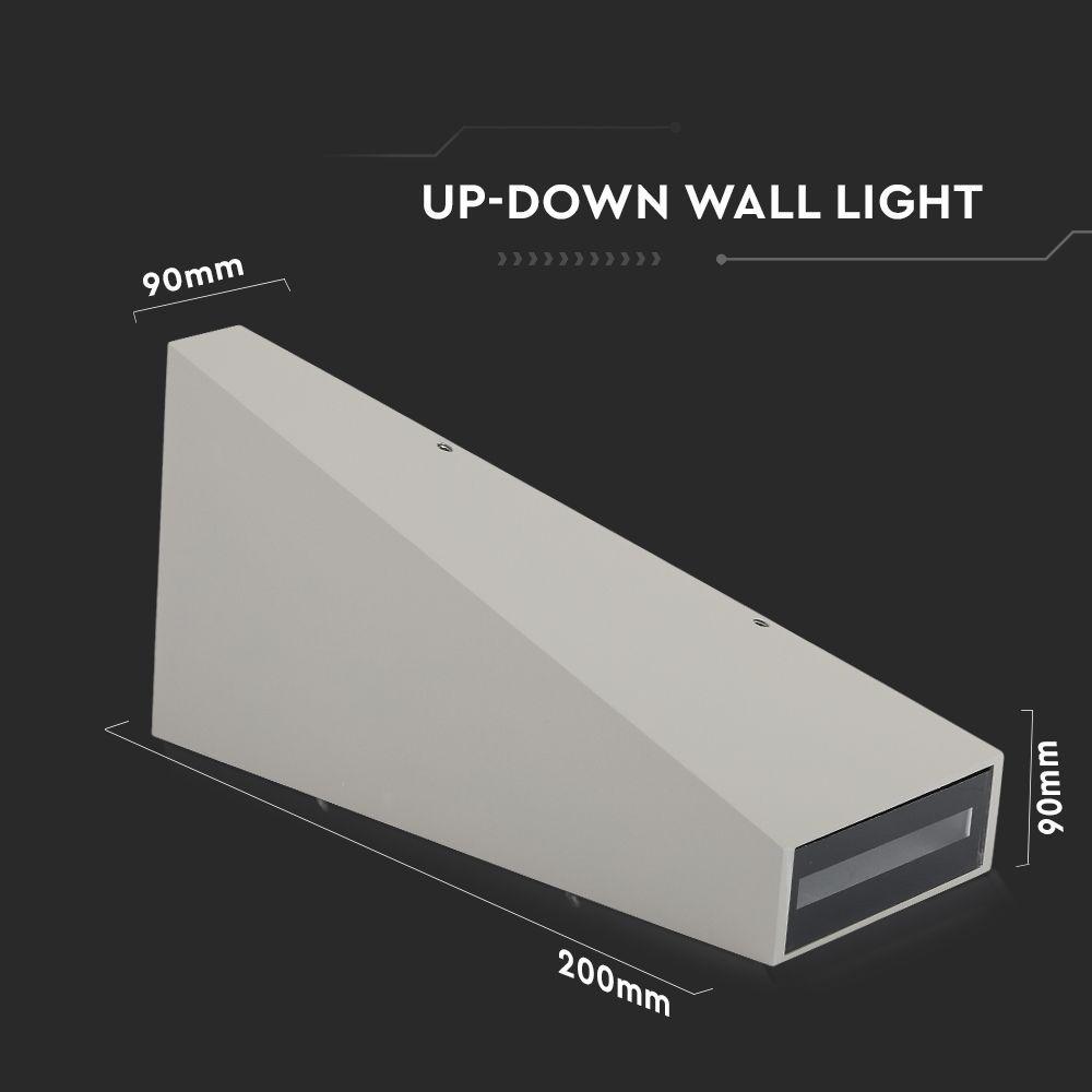 VT-826 4W LED WALL LIGHT 4000K GREY BODY