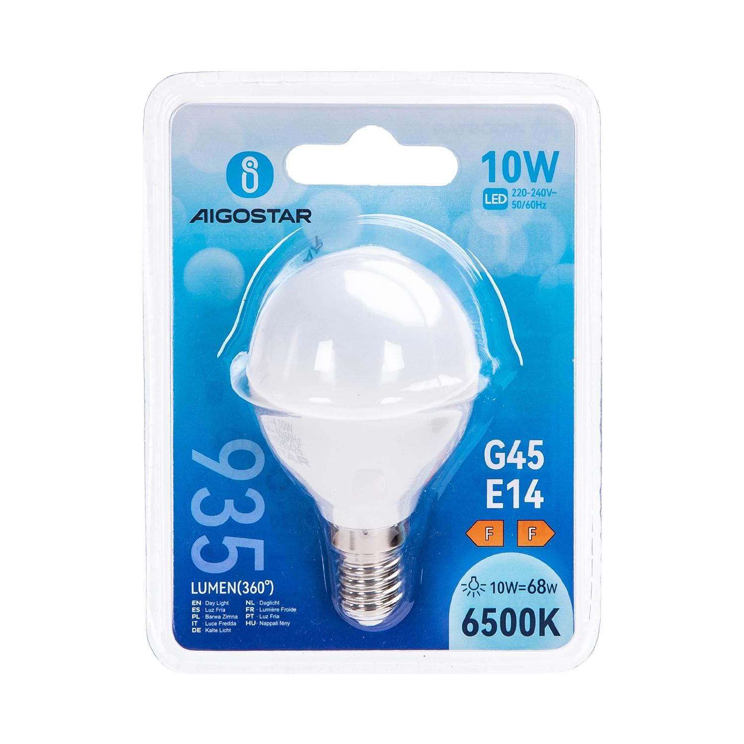 LED E14 10W G45