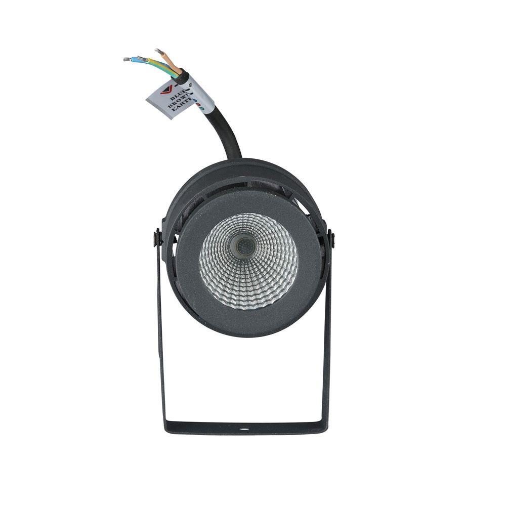 VT-857 12W LED GARDEN LAMP GREEN GREY BODY