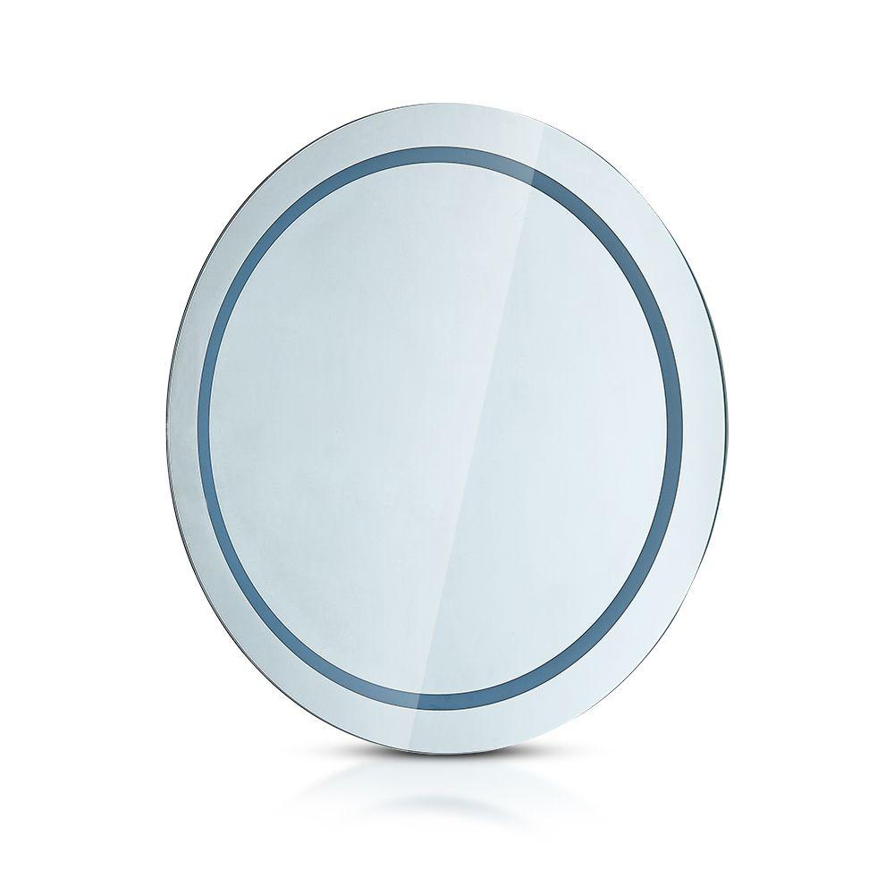 VT-8601 25W LED ROUND MIRROR LIGHT(CHROME) 6400K D:600MM