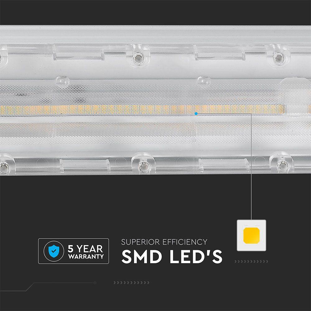 VT-4551D 50W LED LINEAR MASTER TRUNKING 4000K 90'D LENS (160LM/W)-DIMMABLE