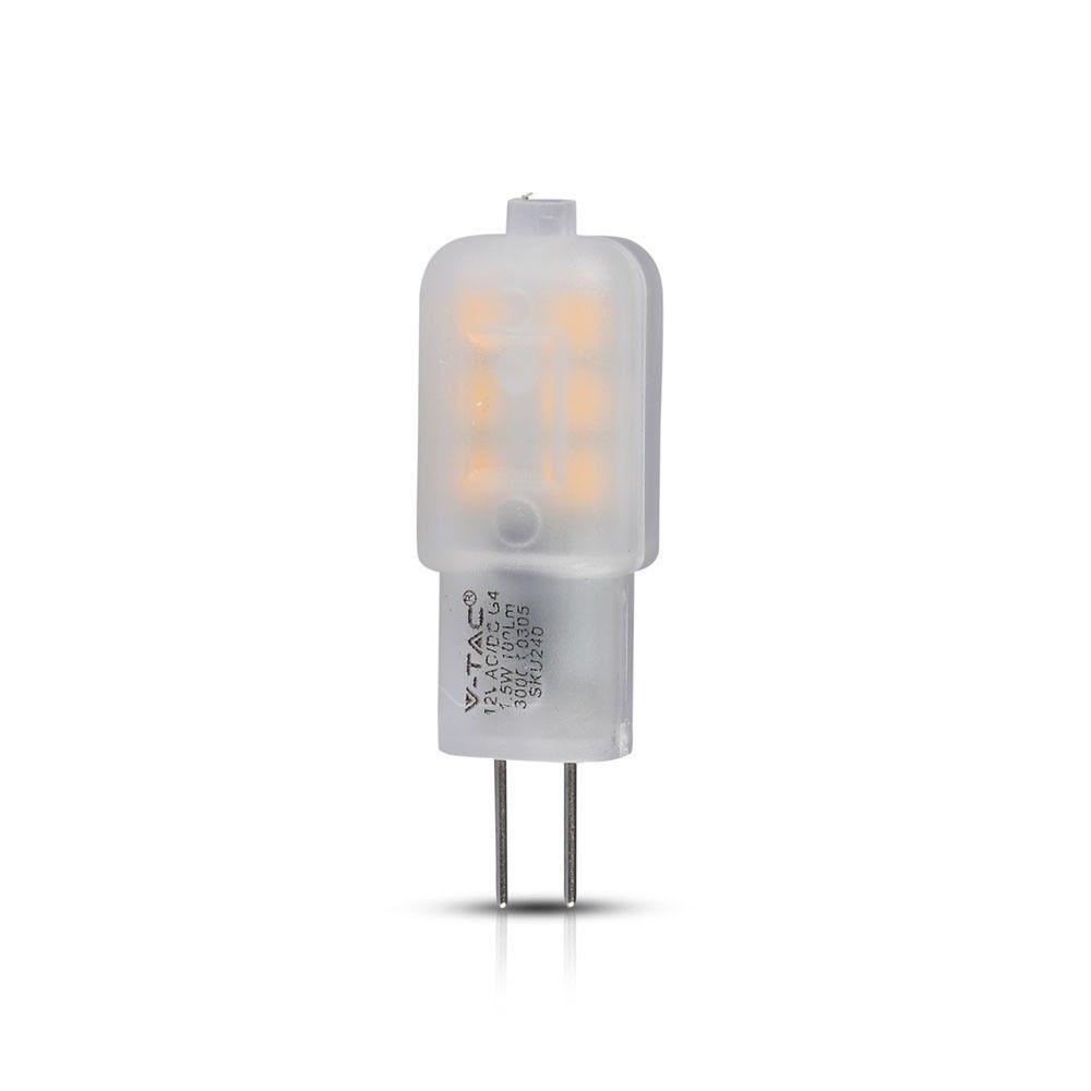 1.5W Żarówka LED, Chip SAMSUNG, Barwa:4000K, Trzonek:G4, VTAC, SKU 241