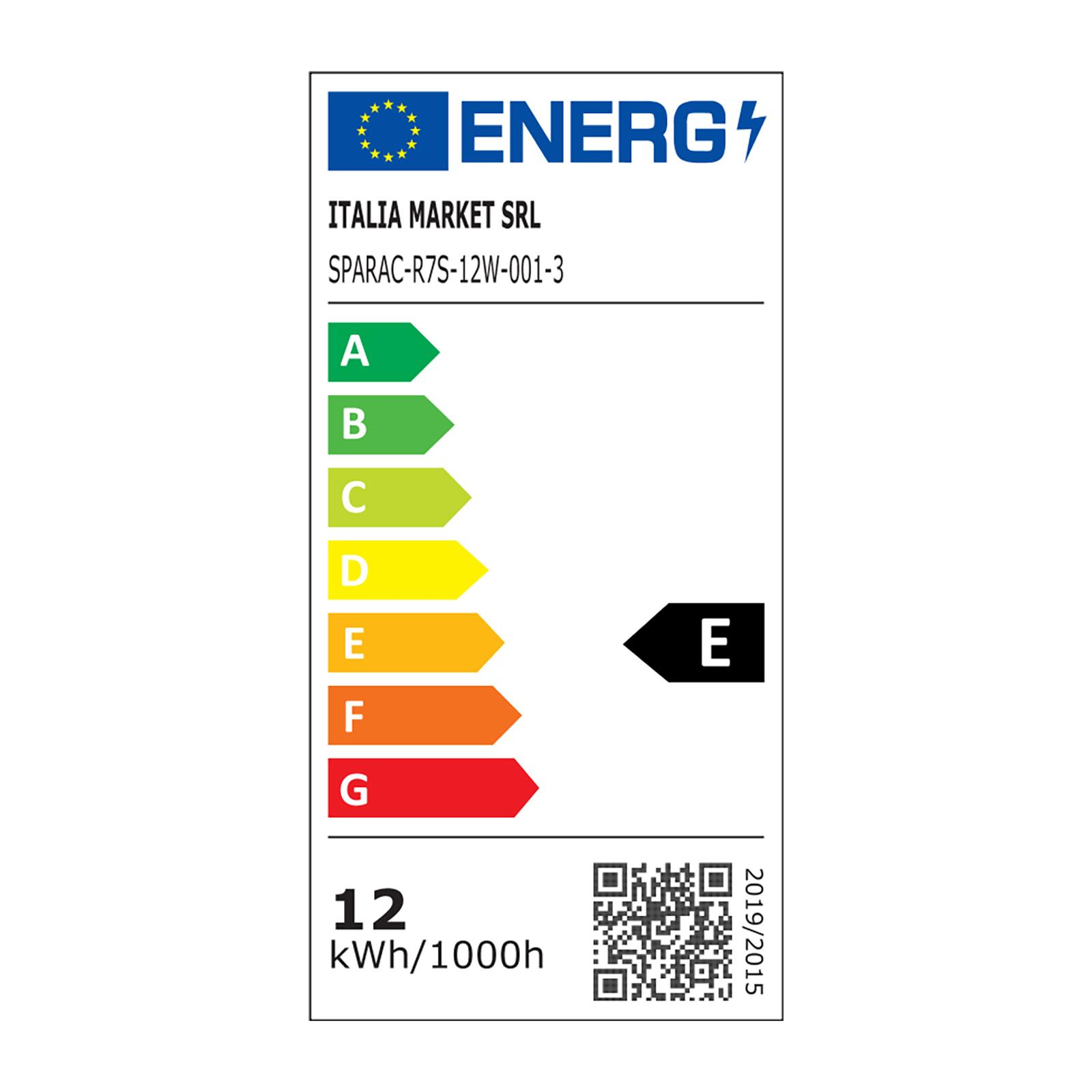 LED R7S 12W Warm Light