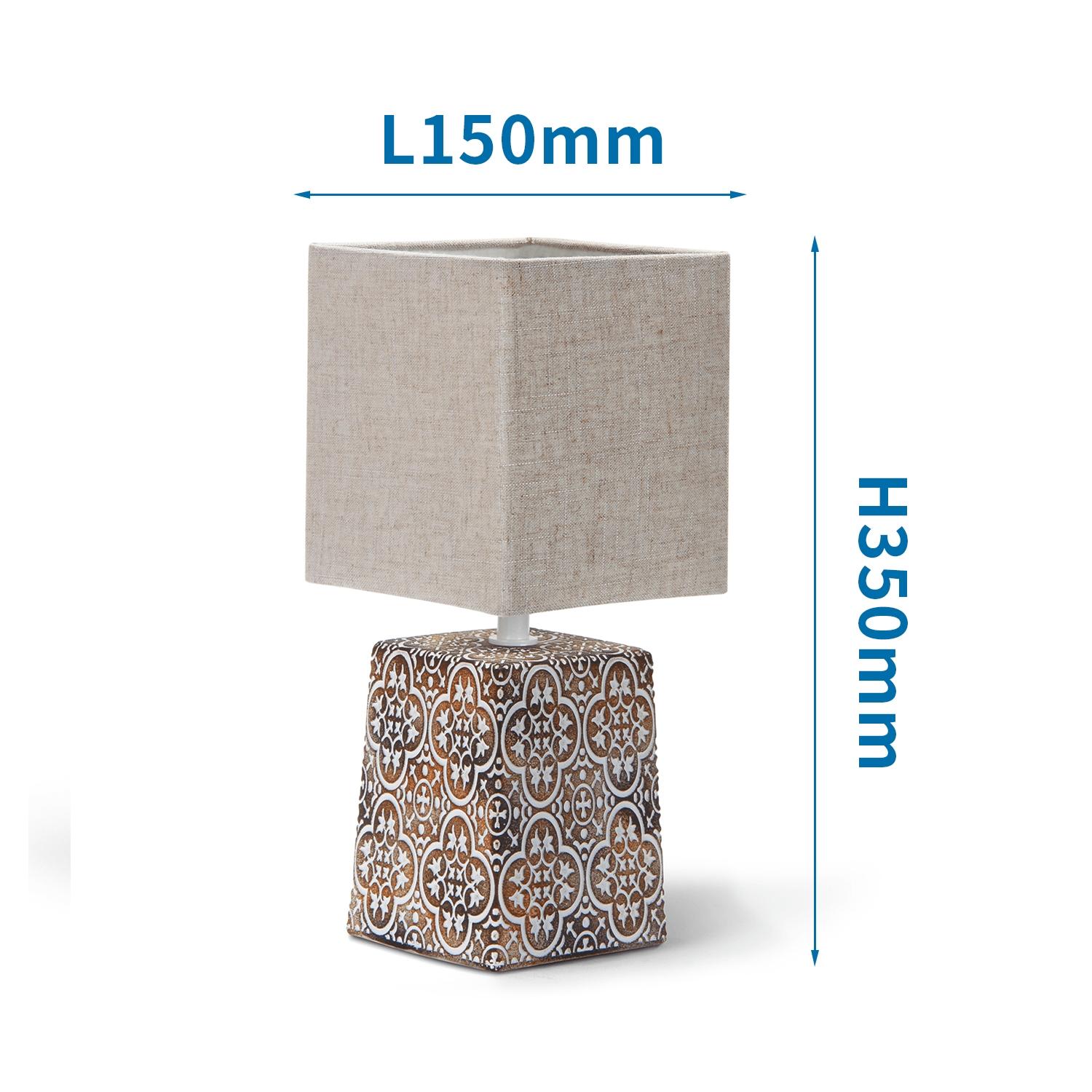 Ceramic Table Lamp (Without Light Source) E14