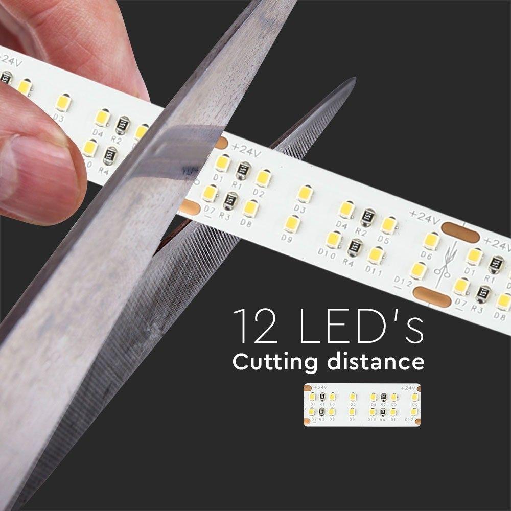 VT-2216-360 360LED'S LED STRIP LIGHT WITH 4000K IP20 30W/M (5M/ROLL)(PRICE PER M)