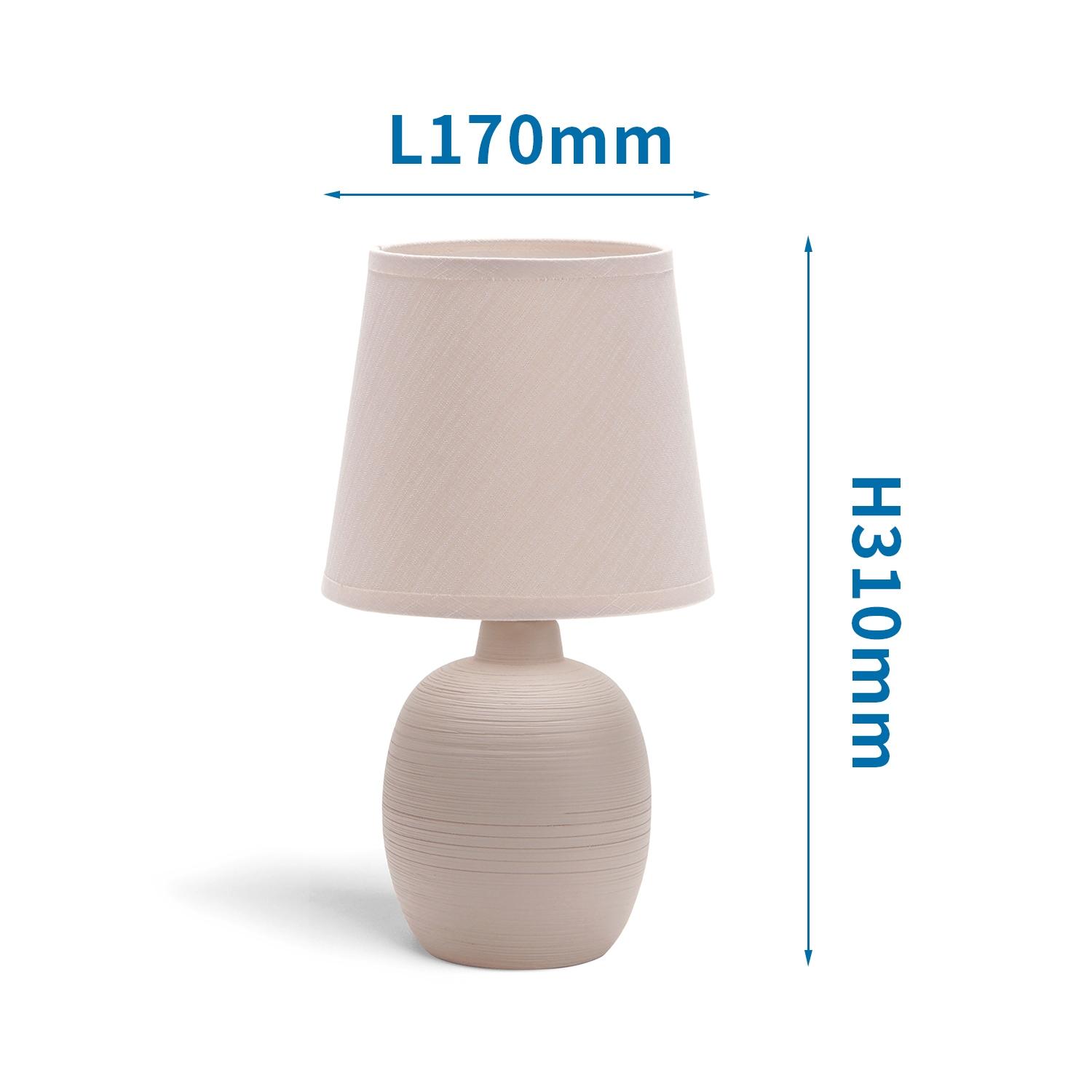 Ceramic Table Lamp (Without Light Source) E14