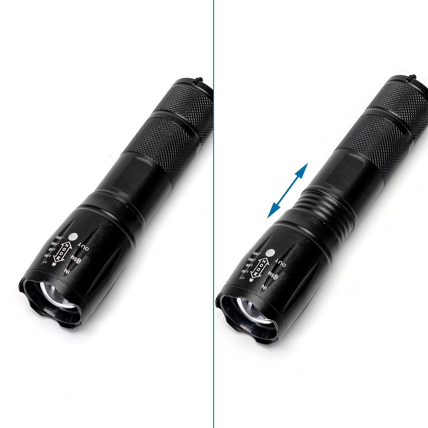 Torch Adjustable Focus 3AAA batteries