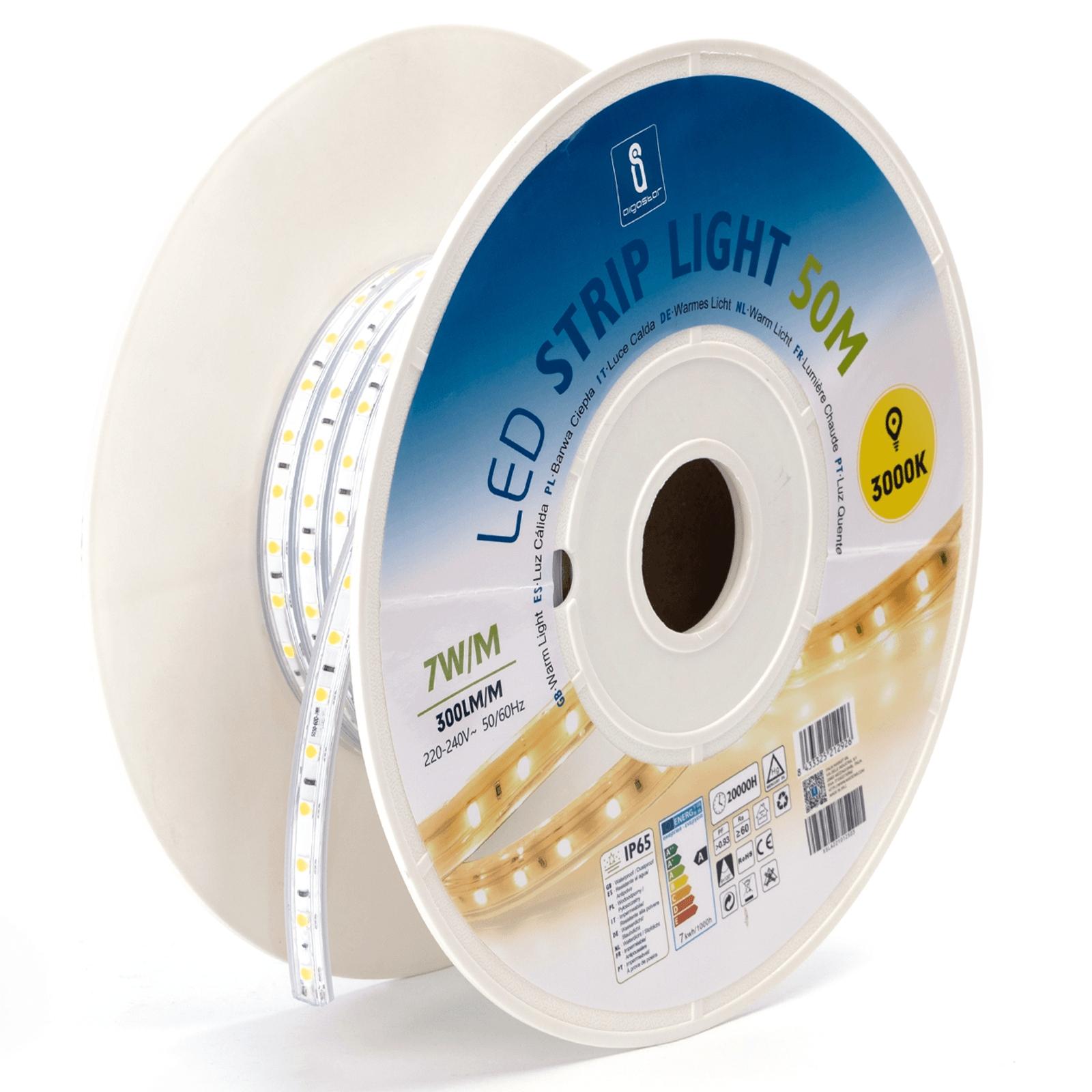 Integrated circuit LED strip light 5050 Warm Light