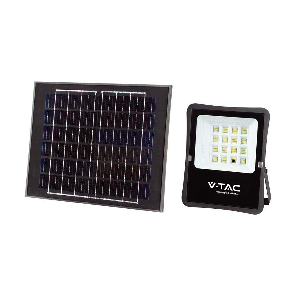 VT-55100 100W LED SOLAR FLOODLIGHT 6400K