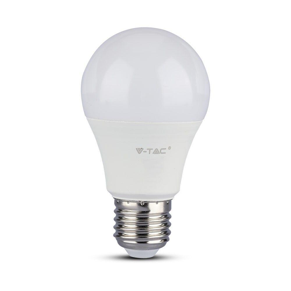 VT-262D 12W A60 LED PLASTIC BULB SAMSUNG CHIP 3000K E27 DIMMABLE