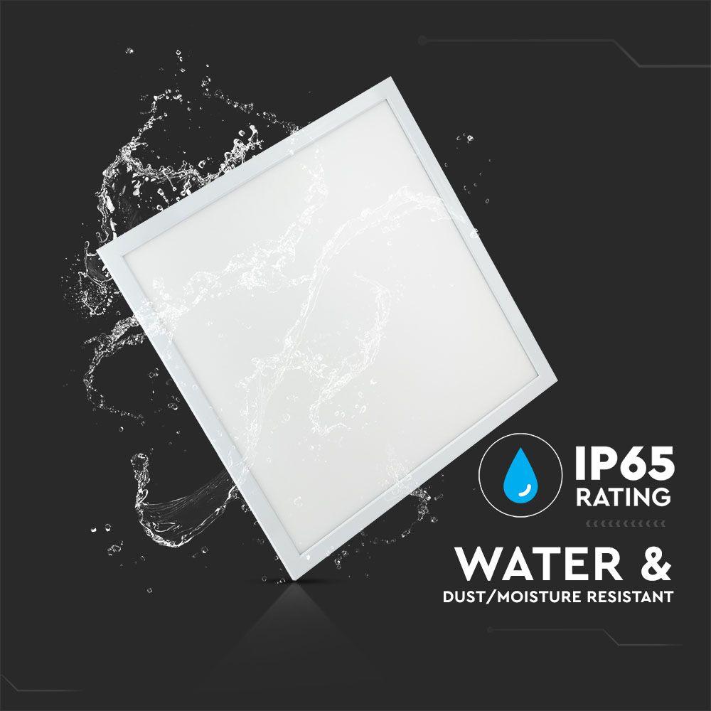 40W Panel LED 600x600mm, Barwa:4000K, IP65, Opakowanie: 6szt., VTAC, SKU 6603