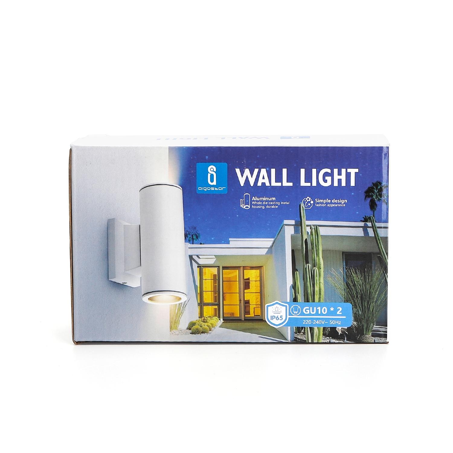 Two-way Wall Light White (Without Light Source) GU10