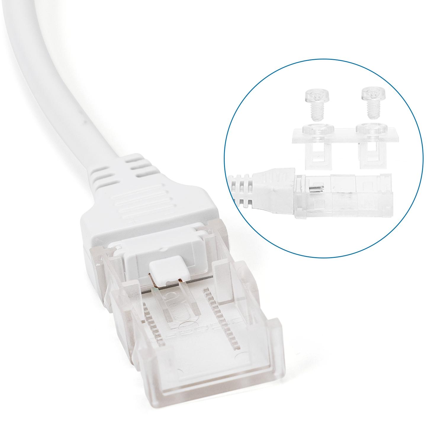 Integrated circuit strip light power cord set