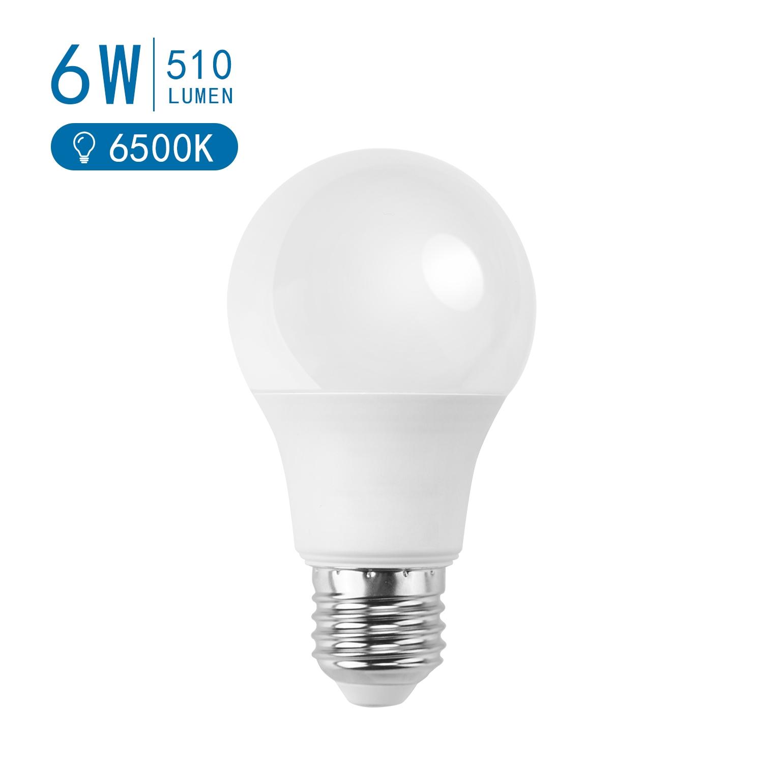 LED E27 A60 6W