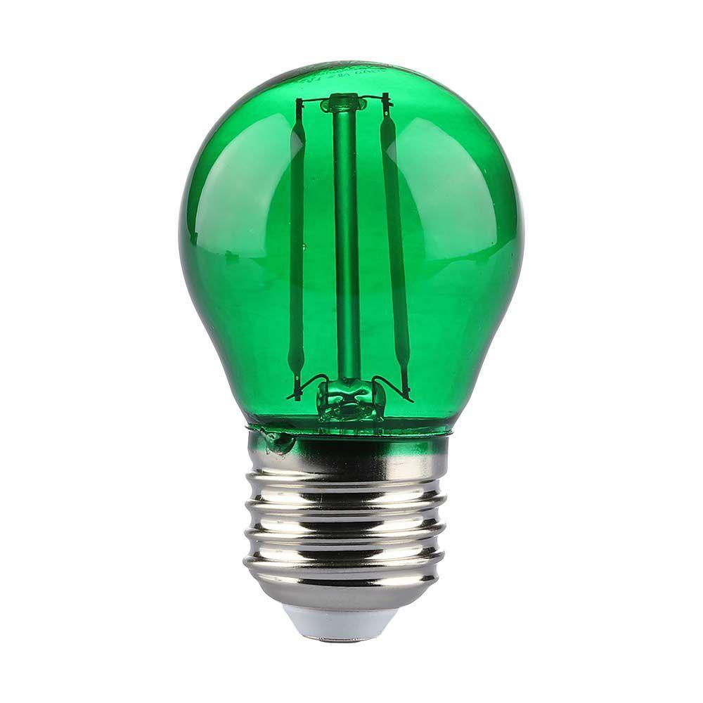 VT-2132-N 2W G45 LED GREEN COLOR FILAMENT BULB E27