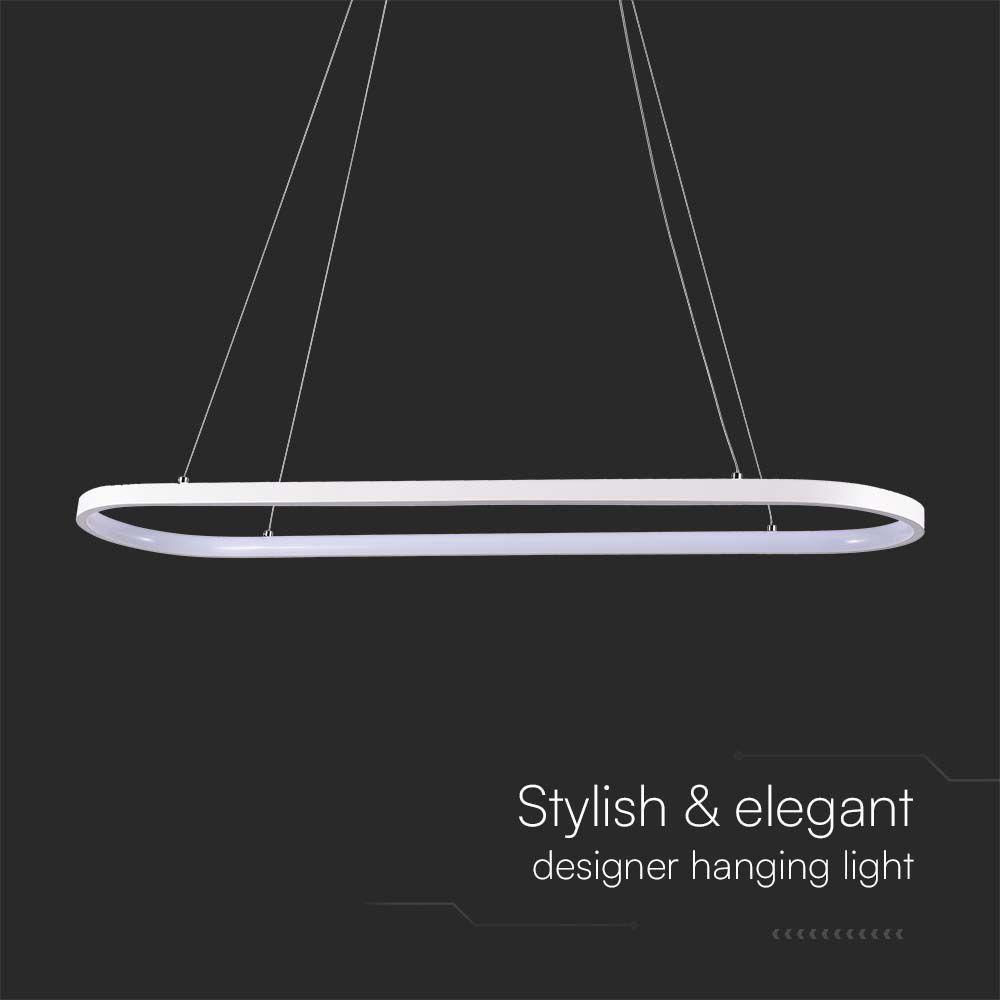 VT-7825 24W LED HANGING LAMP 80x20x100CM 3000K WHITE BODY