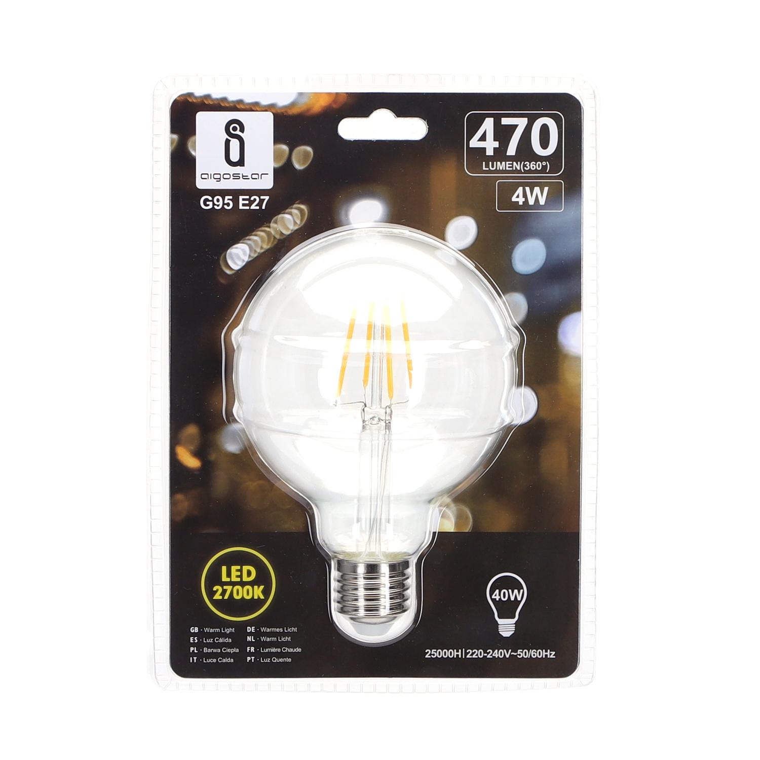 LED filament lamp G95