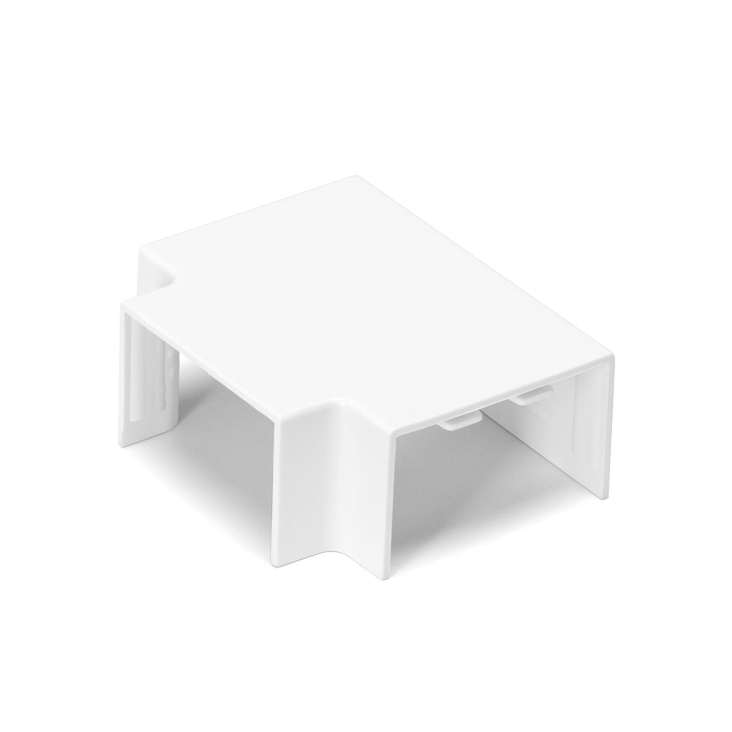 PVC Square Trunking Tee Bend White 40*25mm 4pcs