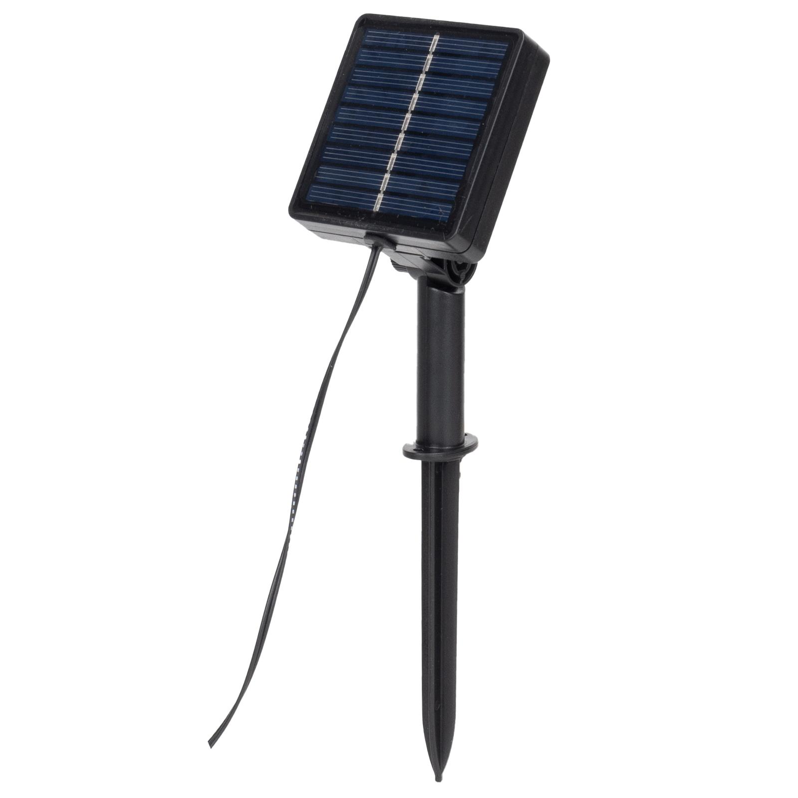 Solar simulation plant-linear-creeper-dark green-2700K-2M+5M-50LED-10CM/LED-8blinkIP65