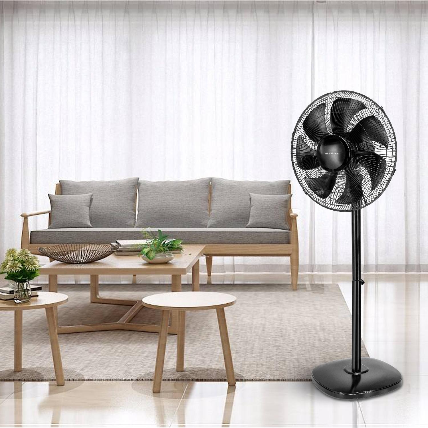 16-in 7-blade stand fan (Remote control)