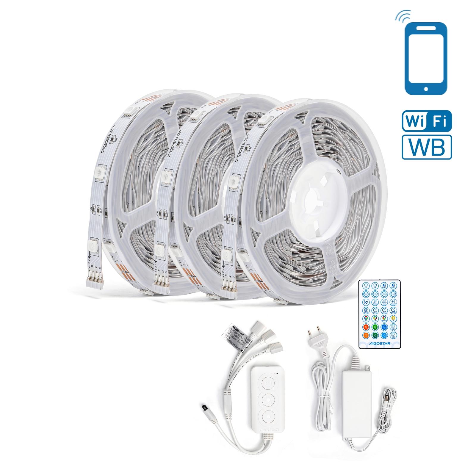 WiFi WB Smart Low Voltage Strip Light 48W 3*5M