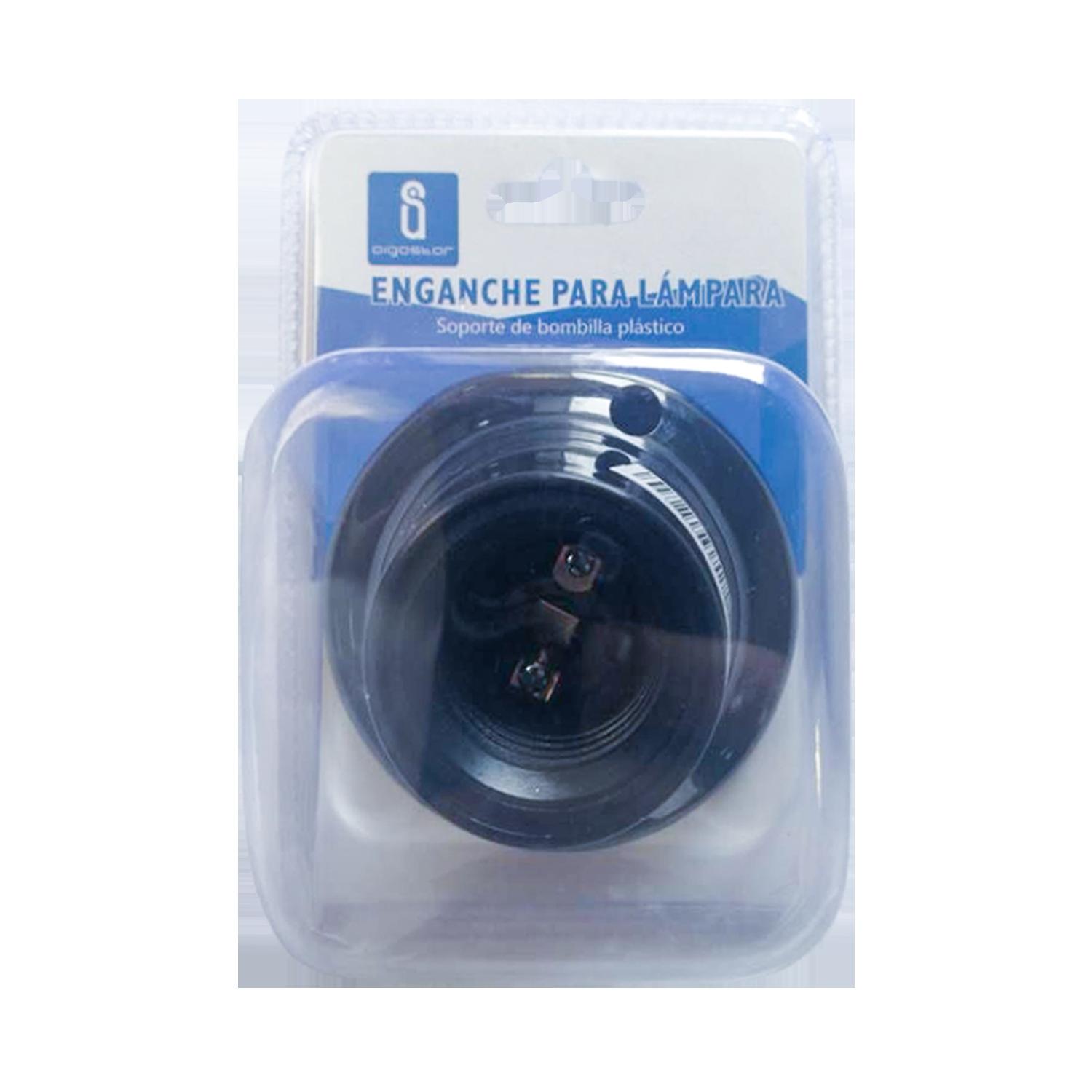 E27 Plastic Lamp Holder Black