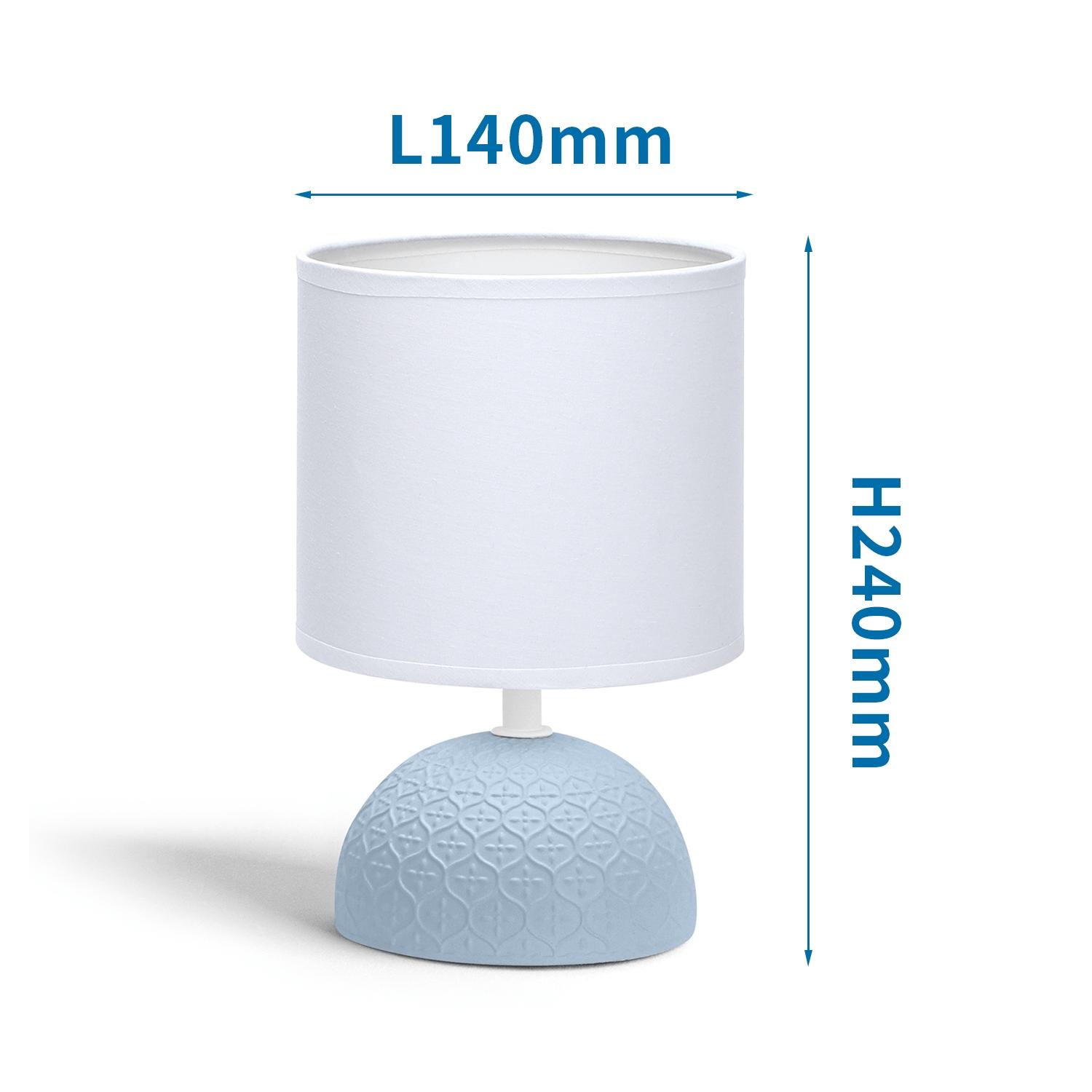 Ceramiczna lampa stołowa (bez źródła światła) E14(MAX.40W,E14)