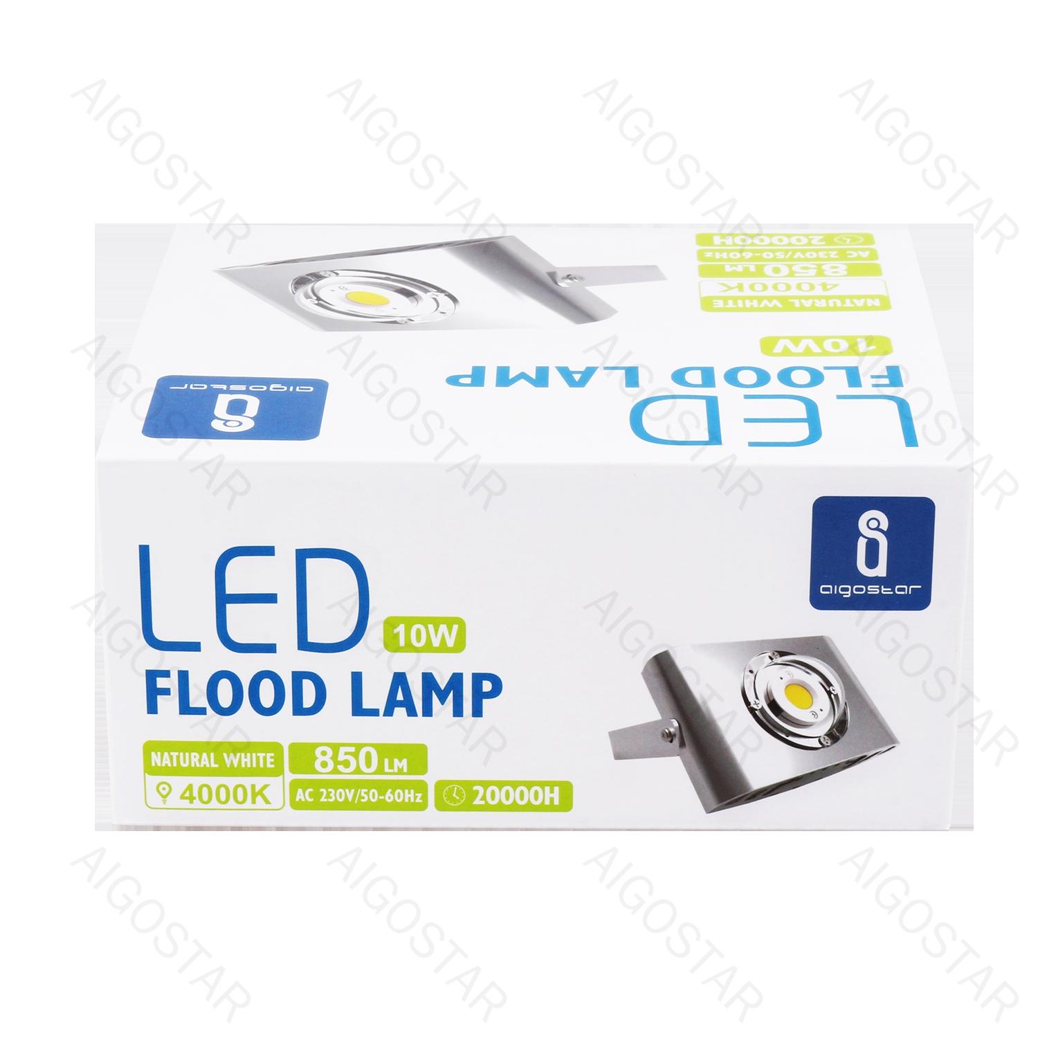 LED floodlight 10W 850lm 4000K IP65