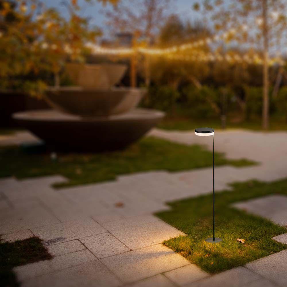 2W Lampa Ogrodowa LED Solarna, Barwa: 3000K       , VTAC, SKU 23011