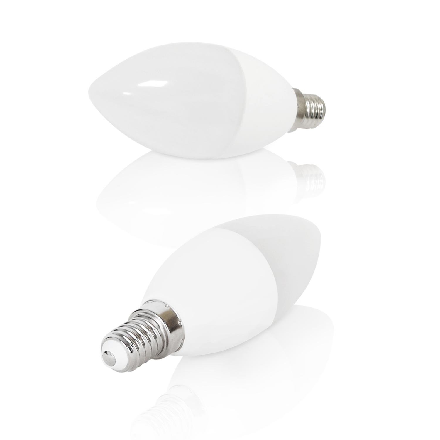 LED E14 C37 7W Barwa Ciepła